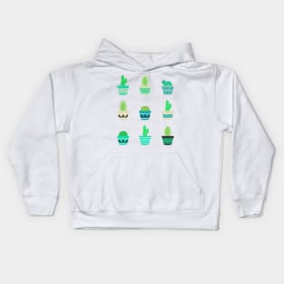 Potted cacti Kids Hoodie